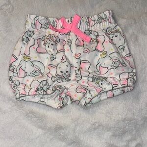 Disney Baby 3 Month Dumbo Elephant Print Shorts